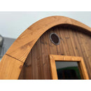 Fjordholz Barrel Sauna Model Quadro Royal 250 cm Thermo