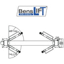 Benslift 2-Säulen-Hebebühne | 4.2 T