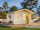 Palmako Gartenhaus Emma 10,4 m² aus Holz, 34 mm