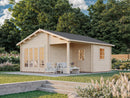 Palmako Roger 21,9+5,2 m2 mit Sektionaltor