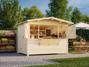 Palmako Marian 6,2 m2 - Klappbarer Marktstand