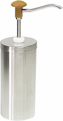 Druckknopf-Dosierspender Gelb