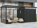 StarLine Metal Shed Model Style 4.45 m² Economy Set 5 Anthracite