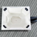 Fjordholz Hot Tub Quattro Mads – eckiges Hot Tub / Badefass