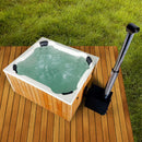 Fjordholz Hot Tub Quattro Mads – eckiges Hot Tub / Badefass