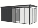 StarLine Metal Shed Model Style 4.45 m² Economy Set 5 Anthracite