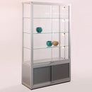 Form Department LABEL.B21 – Schrankvitrine mit kantigem Aluminiumrahmen