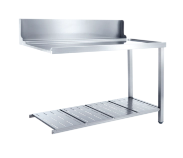 Miele T 1200-1 UR Universaltisch ohne Spülbecken zur rechtsseitigen Montage an die Spülmaschine.