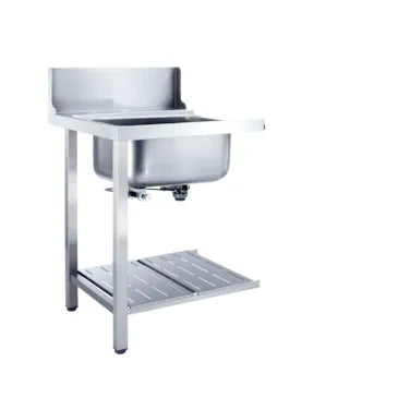 Miele T 625-1 BUL Zugabetisch mit Spülbecken zur linksseitigen Montage an die Spülmaschine.