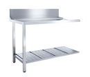 Miele T 1200-1 UF Universaltisch für die Eckaufstellung zur frontalen Montage an die Spülmaschine