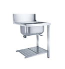 Miele T 625-1 BUR Zugabetisch mit Spülbecken zur rechtsseitigen Montage an die Spülmaschine.