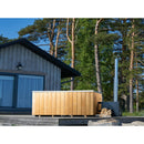 Fjordholz Hot Tub Quattro Mads – eckiges Hot Tub / Badefass