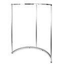 Streif semi-circular stand, chrome-plated 