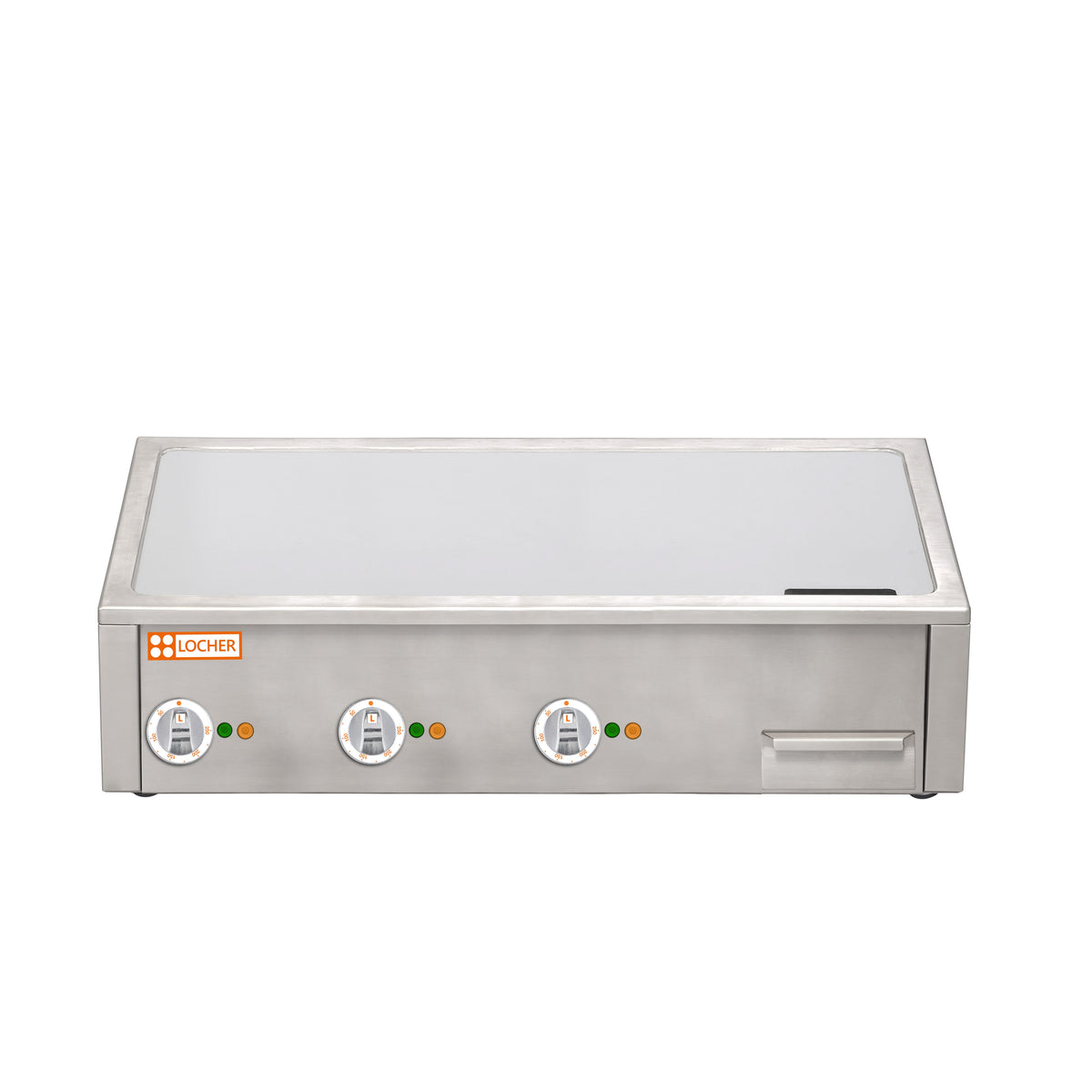 Locher Elektro-Asia Bratplatte Teppanyaki, 3 Heizzonen