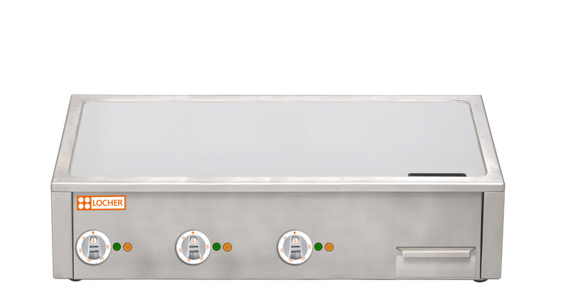 Locher Elektro-Asia Bratplatte Teppanyaki, 3 Heizzonen