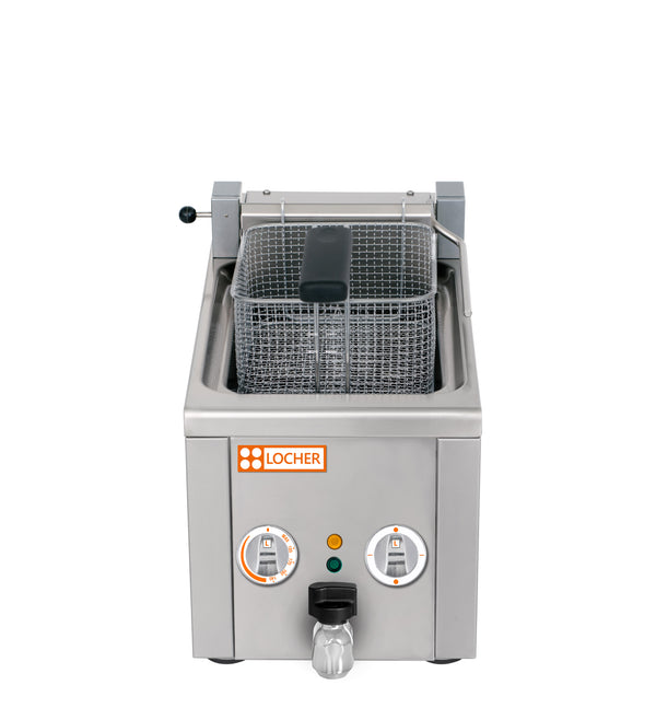 Locher Elektro-Fritteuse 1 Becken 1 x 8 Liter