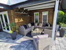 Fjordholz Gartenhaus Modell Fred 44