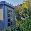 Fjordholz Flat Roof Garden Shed Model Chris 28