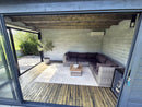 Fjordholz Gartenhaus Alu Concept 44 A
