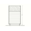 Fjordholz Fass-Sauna Modell Luxe Micro