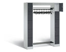 C+P Offene Garderobe, H1950xB1410xT480mm