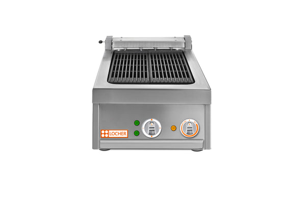 Locher Elektro-Steakgrill Rustica 400 Lavastein