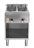 Locher Elektro-Fritteuse, 2 Becken, 2 x 10 Liter