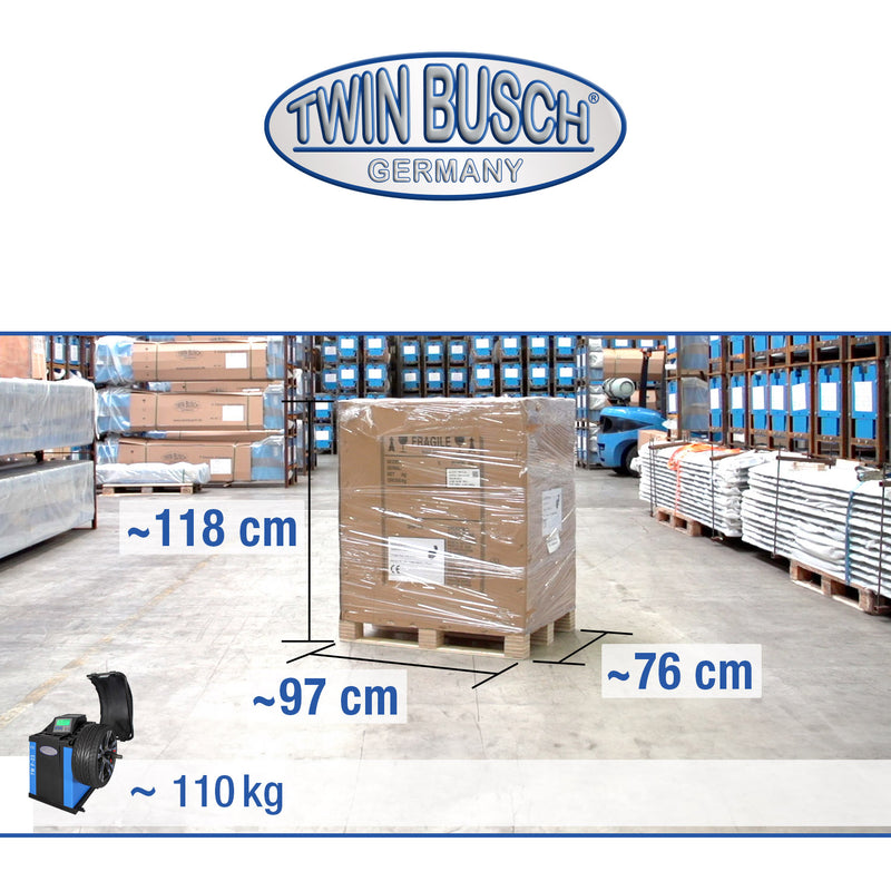 Twinbusch Reifenwuchtmaschine autom. - TWF-23
