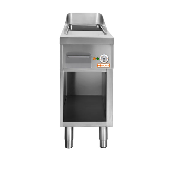 Locher Elektro-Bratplatte 400
Bratfläche hartverchromt, glatt