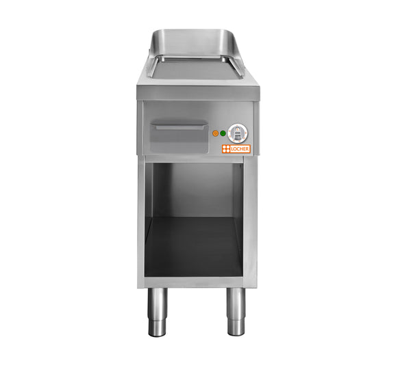 Locher Elektro-Bratplatte 400
Bratfläche Stahl, glatt