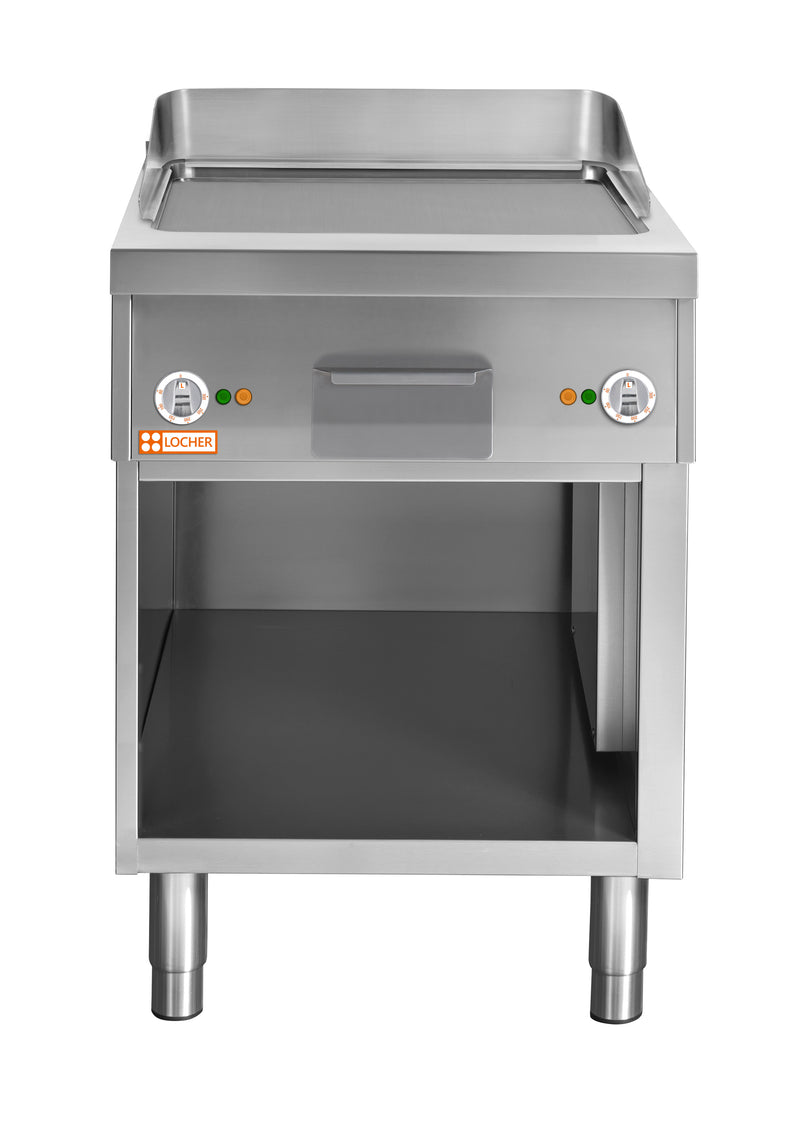 Locher Elektro-Bratplatte 600
Bratfläche Stahl, glatt