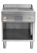 Locher Elektro-Bratplatte 800
Bratfläche Stahl, 1/2 gerillt