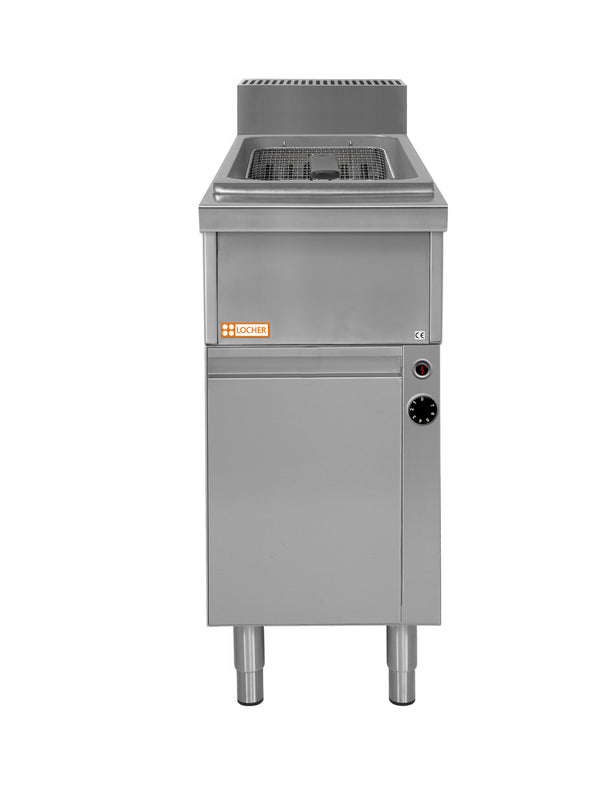 Locher Gas-Fritteuse mit 1 Becken 13 Liter