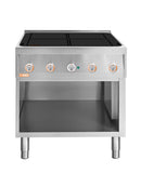 Locher Induktionsherd, 4 Kochstellen á 5 kW