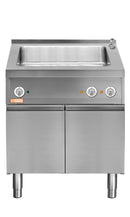 Locher Elektro-Wasserbad GN 2/1 
mit Teller-Wärmeschrank und Festanschluss