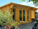 Fjordholz Gartenhaus Modell Jacob 44 C mit Abstellraum
