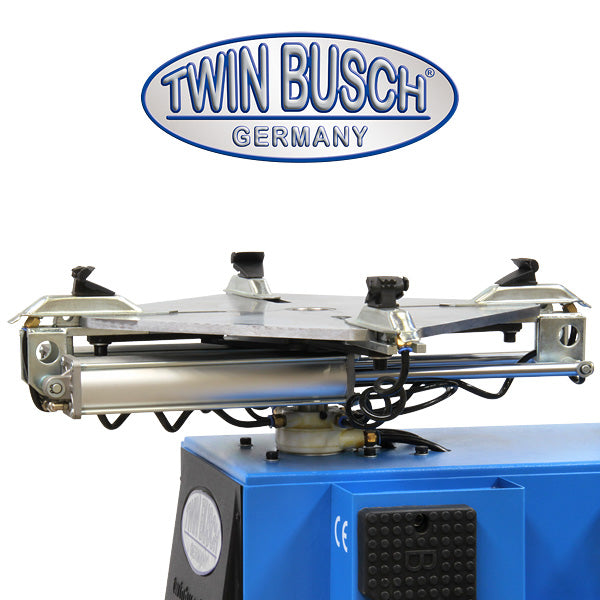 Twinbusch SEMI-AUTOMATIC tire mounting machine - with pneumatically tiltable mounting arm