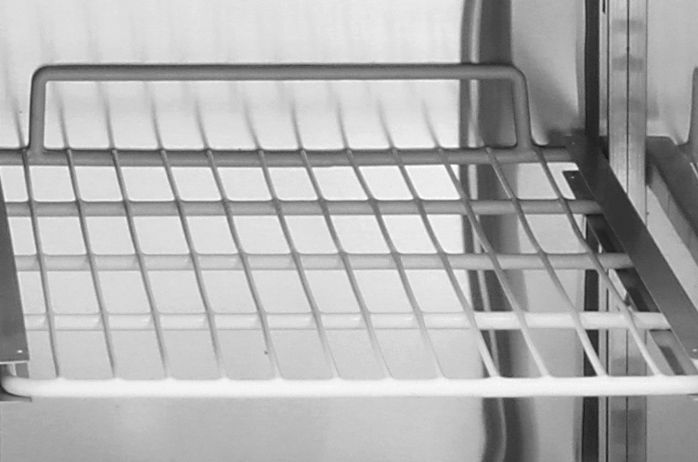 Table réfrigérée Hendi, trois portes Kitchen Line 380L