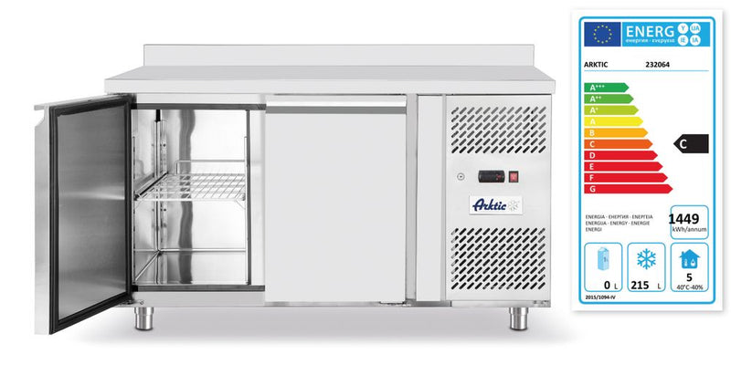 Hendi vriestafel, tweedeurs Profi Line 280 L