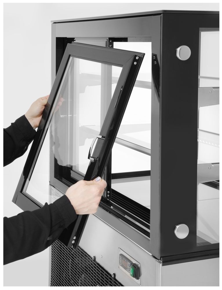 Hendi koelvitrine met 2 legplanken