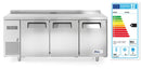 Hendi refrigerated table, three-door Kitchen Line 390 L
