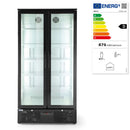 Hendi bar fridge with double door