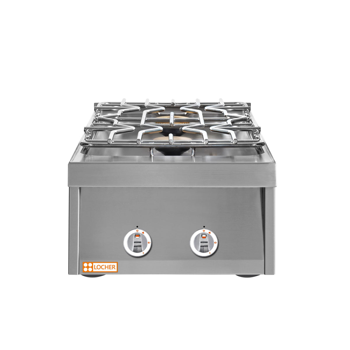 Locher gas stove, 2 cooking zones