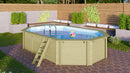 Karibu “Pool Modell 4” ca. 3,6x5,7m aus Holz (kesseldruckimprägniert)