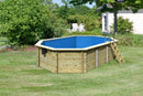 Karibu “Pool Modell 4” ca. 3,6x5,7m aus Holz (kesseldruckimprägniert)