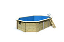 Karibu “Pool Modell 4” ca. 3,6x5,7m aus Holz (kesseldruckimprägniert)