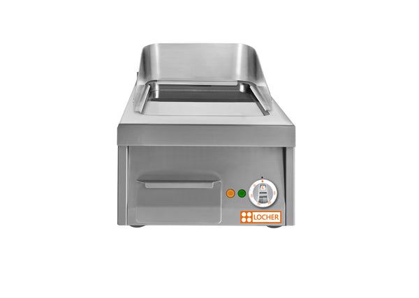 Locher Elektro-Bratplatte 400
Bratfläche hartverchromt, glatt