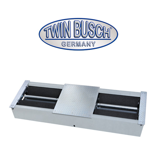 Twinbusch Rollen-Bremsenprüfstand mit Anzeigeschrank Digital-Display