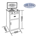 Twinbusch Prüfstraße mit Bremsenprüfstand, Fahrwerks- und Spur-Tester