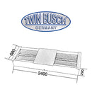 Twinbusch Prüfstraße mit Bremsenprüfstand, Fahrwerks- und Spur-Tester